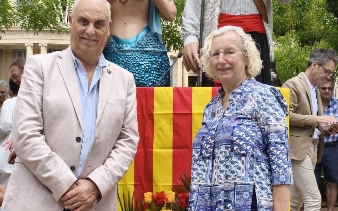 11 de Setembre a Palafrugell. Visca Catalunya i visca el català
